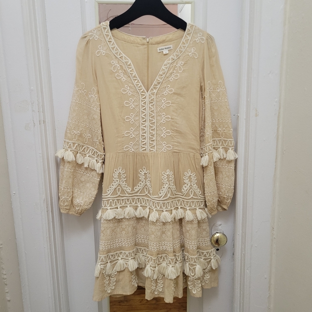 Roller Rabbit Boho Ruffle Dress Cottagecore‎ Fairy Western Prairie - Picture 3 of 9